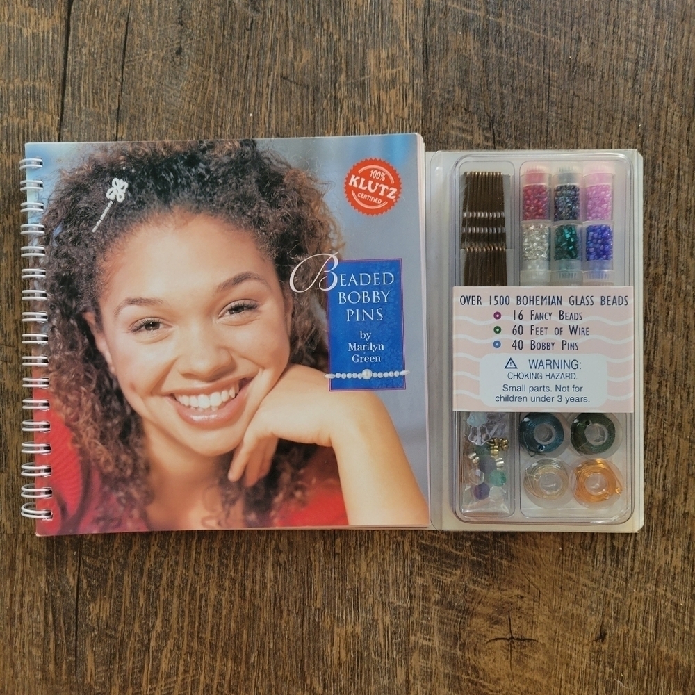 Beaded Bobby Pins by Marilyn Green Bobby Pins Craft Kit